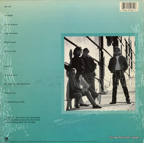 SUPERTRAMP free as a bird SP5181