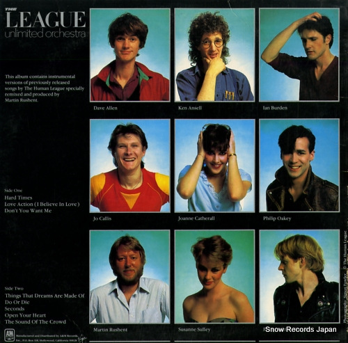 LEAGUE UNLIMITED ORCHESTRA, THE love and dancing SP-3209