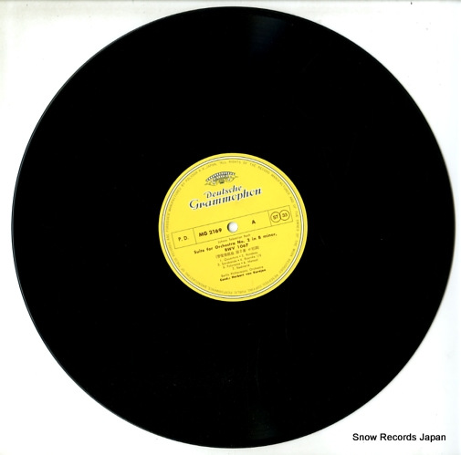 KARAJAN, HERBERT VON bach; suite for orchestra no.2 in b minor MG2169