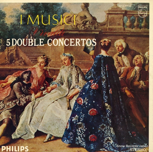 I MUSICI antonio vivaldi; 5 double concertos SFX-7716