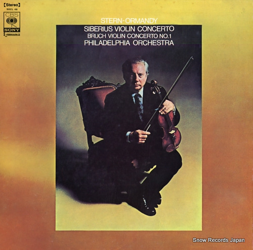 STERN, ISAAC siberius / bruch; violin concerto SOCL48