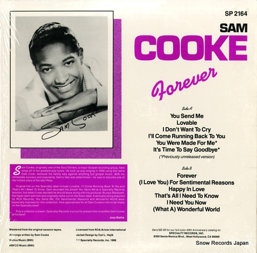COOKE, SAM forever SP2164
