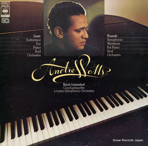 WATTS, ANDRE liszt; todtentanz for piano and orchestra SOCO126