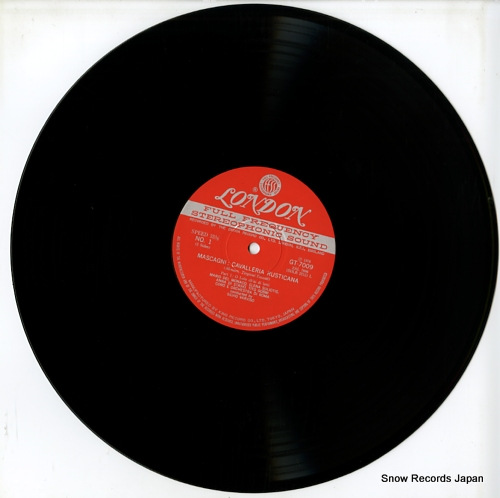 VARVISO, SILVIO mascagni; cavalleria rusticana GT7009