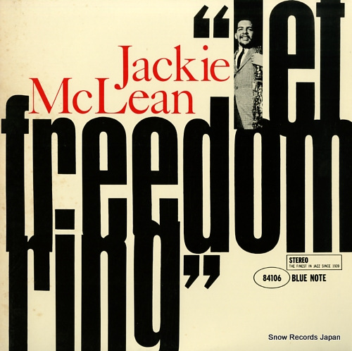 MCLEAN, JACKIE let freedom ring GXK8038