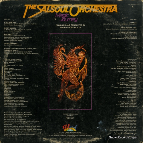 SALSOUL ORCHESTRA, THE magic journey SZS5515