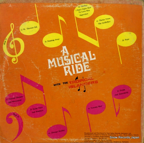TROPICAL ISLANDERS, THE a musical ride W027