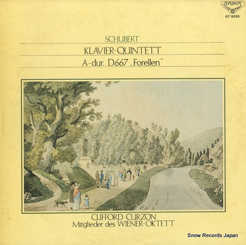 CURZON, CLIFFORD schubert; klavier-quintett 