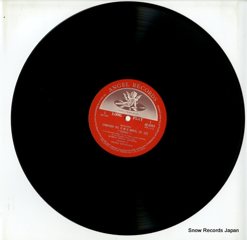 FURTWANGLER, WILHELM beethoven; symphony no.9 