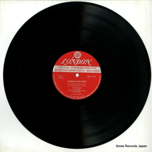 MAAG, PETER rossini; overtures SLC1179
