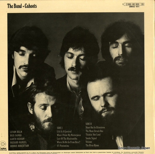 BAND, THE cahoots C062-80955
