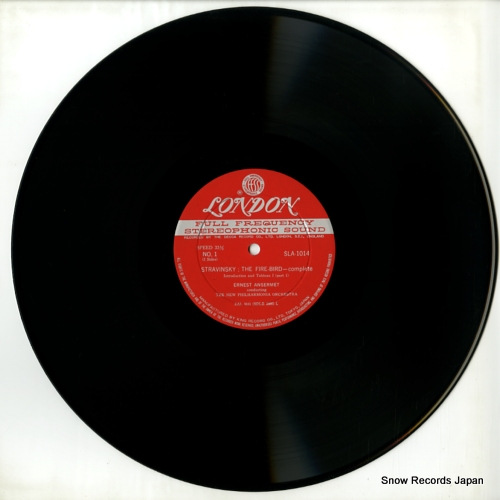 ANSERMET, ERNEST stravinsky; the fire-bird SLA1014