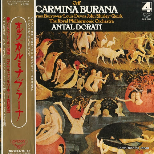 DORATI, ANTAL orff; carmina burana SLA-1117