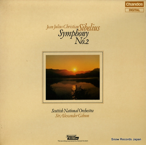 GIBSON, SIR ALEXANDER sibelius; symphony no.2 ABRD1062