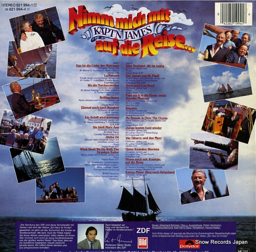 LAST, JAMES nimm mich mit, kapt'n james, auf die reise 821944-1