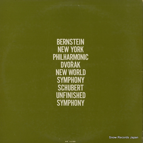 BERNSTEIN, LEONARD dvorak; symphony no.9 