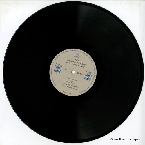 BERNSTEIN, LEONARD dvorak; symphony no.9 