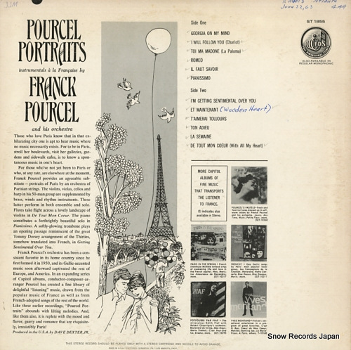 POURCEL, FRANCK pourcel portraits ST-1855