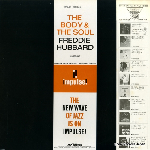 HUBBARD, FREDDIE the body & the soul VIM-5567