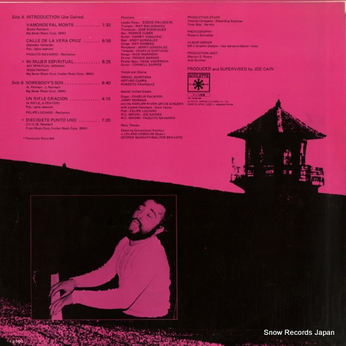 PALMIERI, EDDIE recorded live at sing sing vol.2 YX-7046-RO