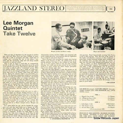 MORGAN, LEE take twelve VIJ-5051