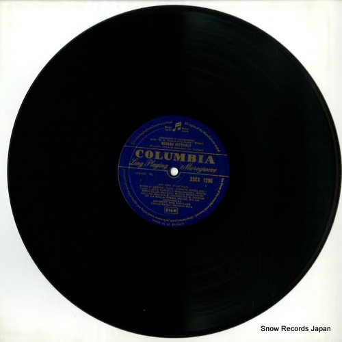 KARAJAN, HERBERT VON puccini; madama butterfly 33CX1296