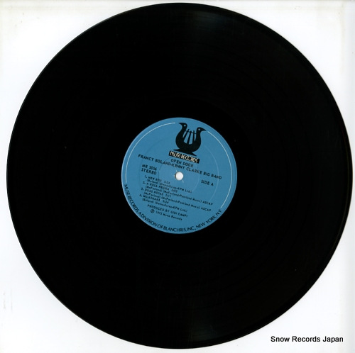 BOLAND, FRANCY, KENNY CLARKE BIG BAND open door MR5056