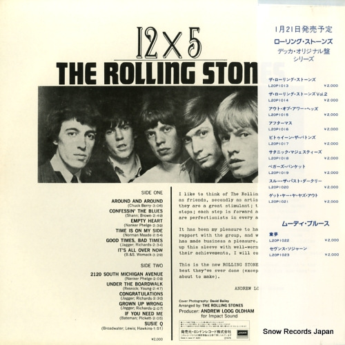 ROLLING STONES, THE 12x5 L20P1010