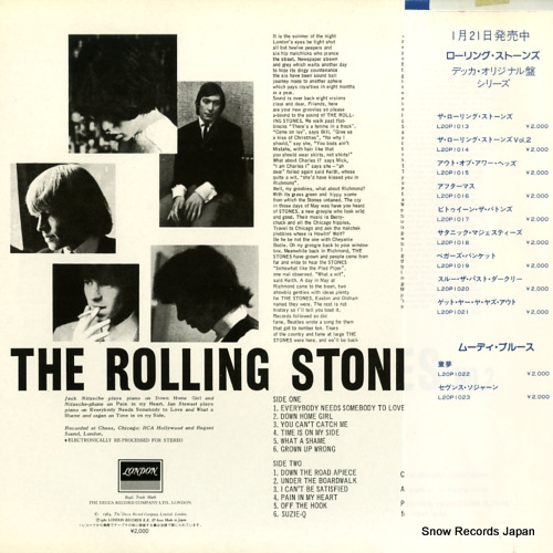 ROLLING STONES, THE the rolling stones vol.2 L20P1014