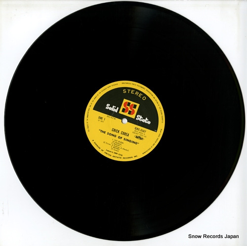 COREA, CHICK the song of singing GXC-3167