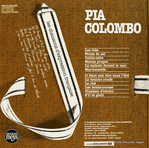 COLOMBO, PIA pia colombo MEYS2528236