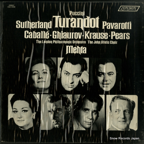 MEHTA, ZUBIN puccini; turandot OSA13108