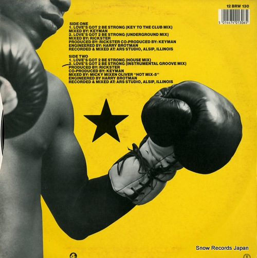 EDWARDS, KEYMAN love's got 2 be strong 12BRW130