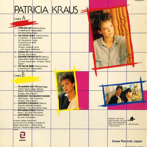 KRAUS, PATRICIA patricia kraus 30312037