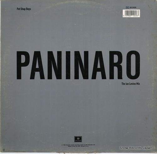 PET SHOP BOYS paninaro 2015626