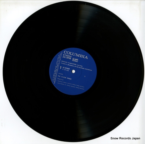 PAUMGARTNER, BERNHARD handel; the water music OC-7019-K