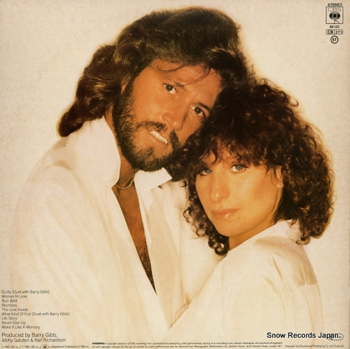 STREISAND, BARBRA guilty CBS86122