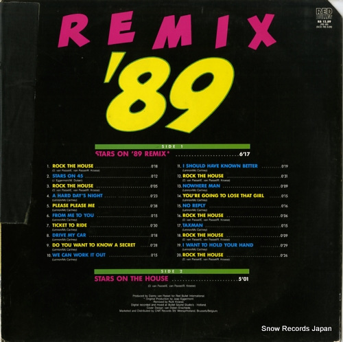 STARS ON 45 stars on '89 remix RB12.89