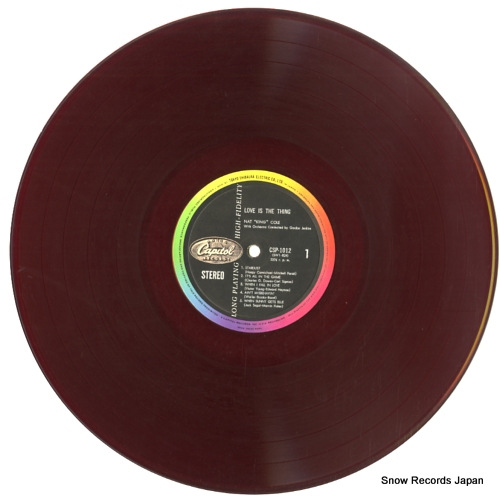 COLE, NAT KING love is the thing CSP1012