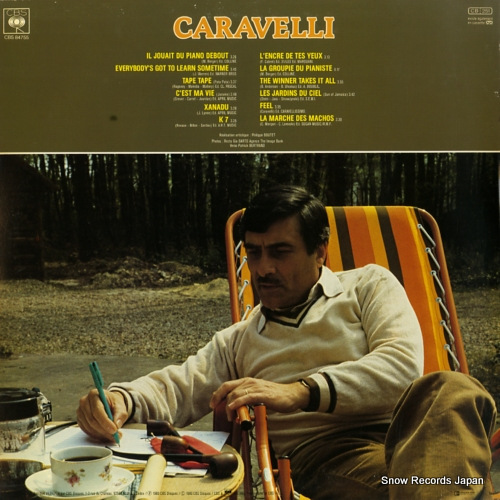 CARAVELLI il jouait du piano debout CBS84755