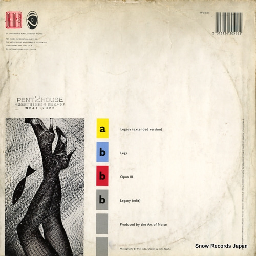 ART OF NOISE, THE legacy (extended version) WOKX11