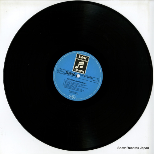 ZACHARIAS, HELMUT zacharias plays the hits 1C062-28018