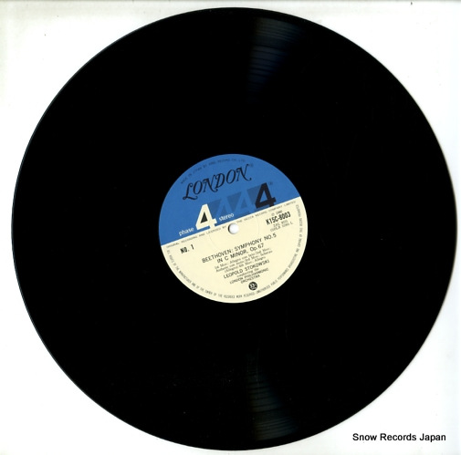 STOKOWSKI, LEOPOLD beethoven; symphony no.5 K15C8003