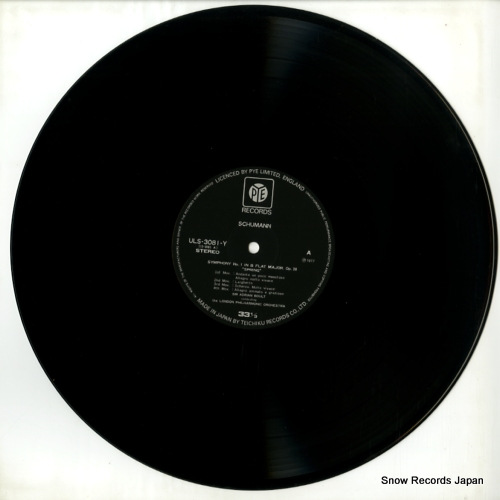 BOULT, ADRIAN schumann; symphony no.1 