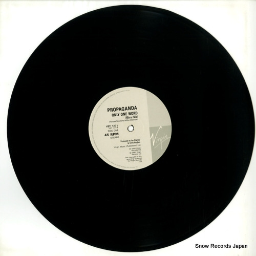 PROPAGANDA only one word VST1271