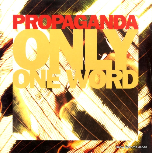 PROPAGANDA only one word VST1271