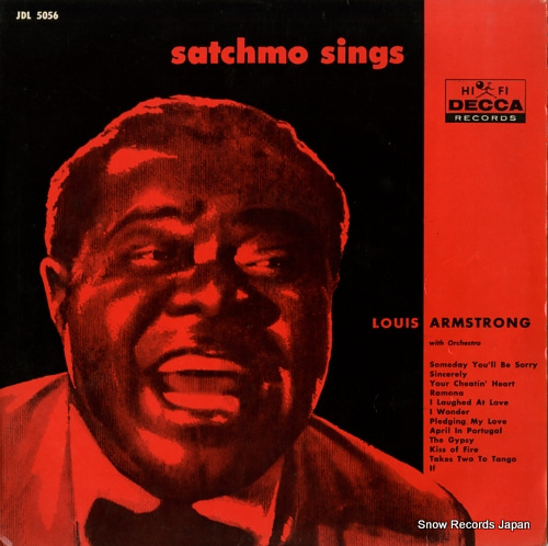 ARMSTRONG, LOUIS satchmo sings JDL-5056