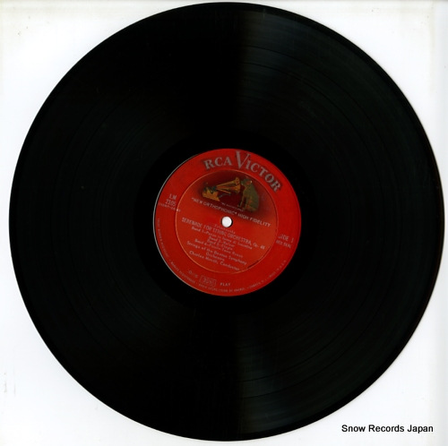 MUNCH, CHARLES tchaikovsky; serenade for strings LM2105