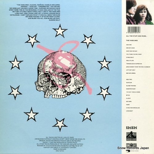 VASELINES, THE all the stuff and more ONLYLP013