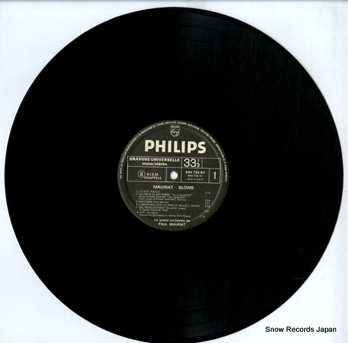 MAURIAT, PAUL mauriat slows 844736BY